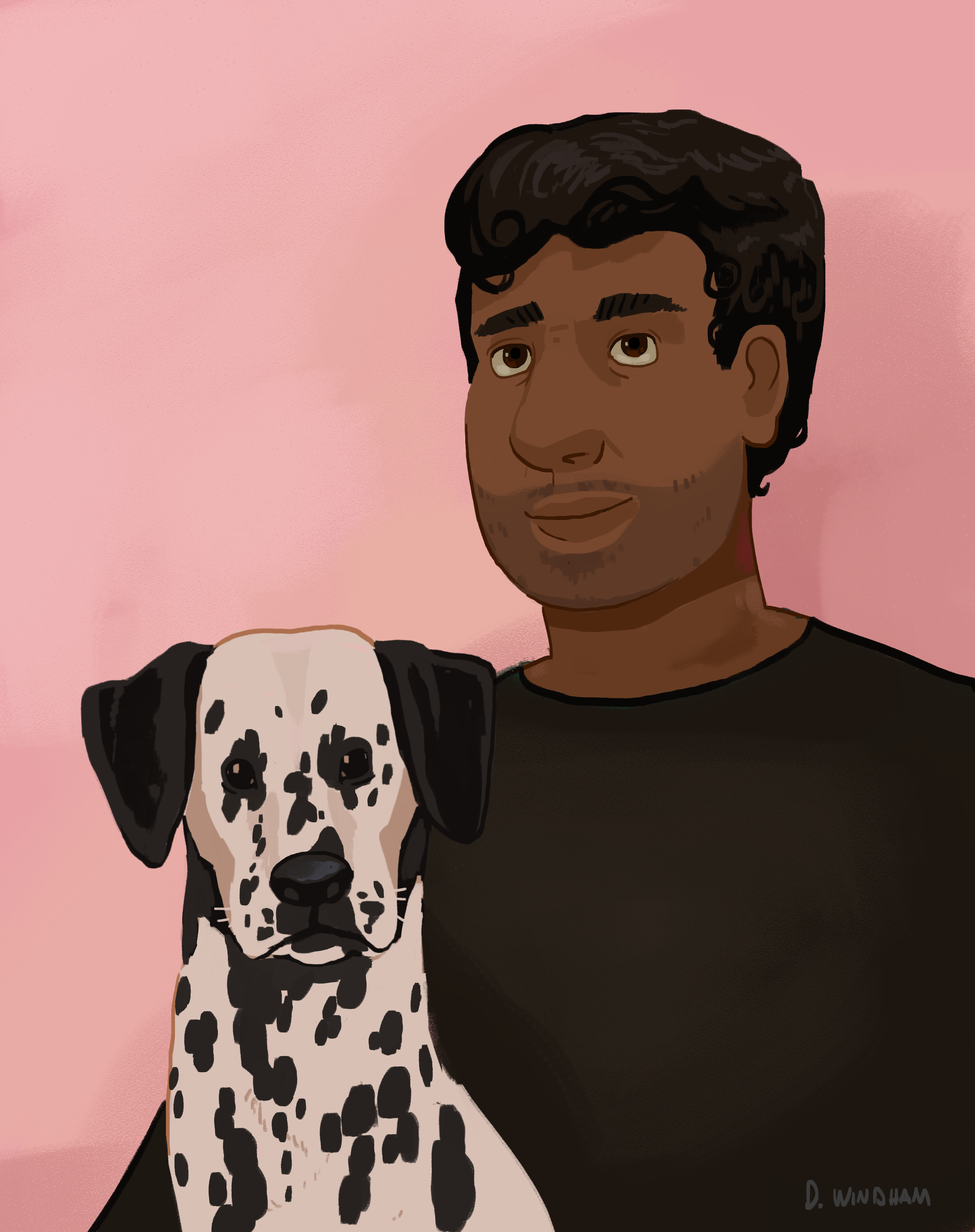 me and my dog